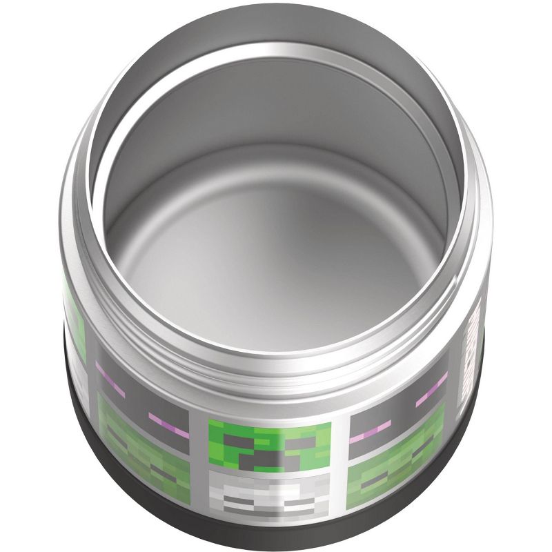 Thermos Minecraft 10oz FUNtainer Food Jar with Spoon - Black
