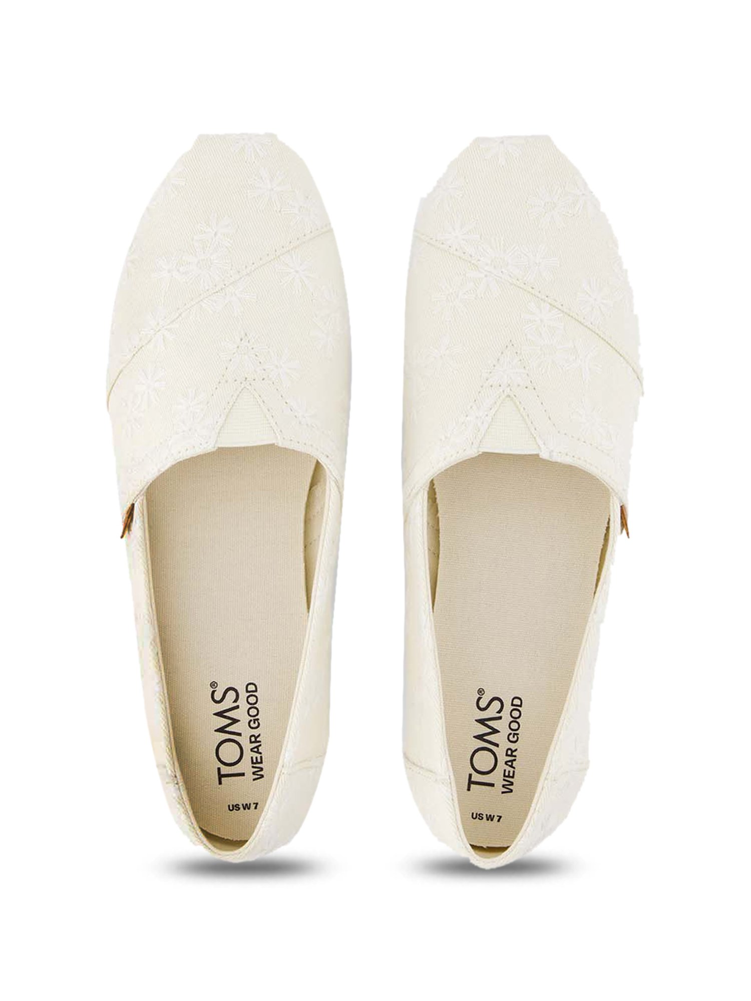 TOMS Women's Natural Espadrille Shoes