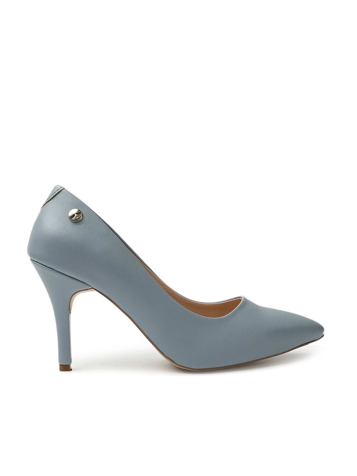 Elle Women's Sky Blue Stiletto Pumps