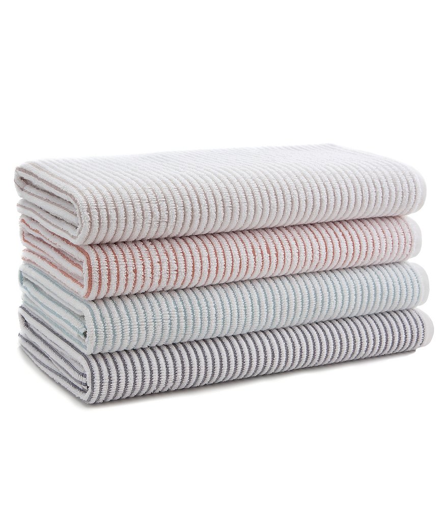 Kassatex Sullivan Ribbed Turkish Aegean Cotton Towels