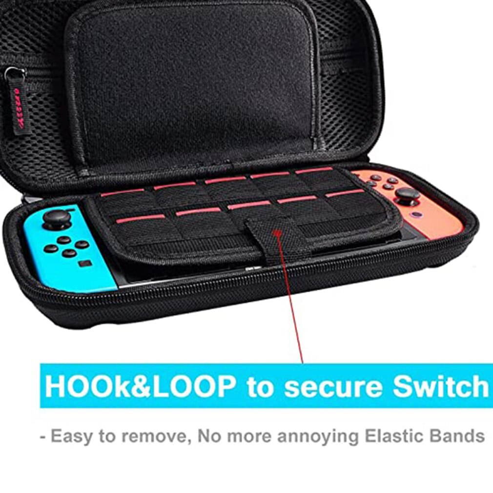 Lejiahong Portable Hard Shell Case for Nintend Switch Water-resistent EVA Carrying Storage Bag for Nitendo switch NS Console Accessories