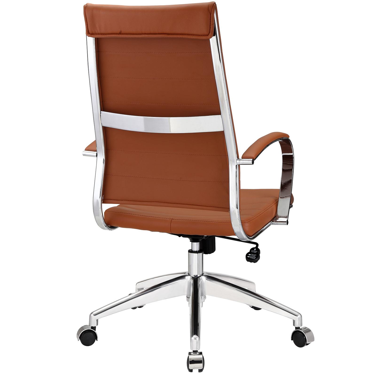 Jive Highback Office Chair in Terracotta