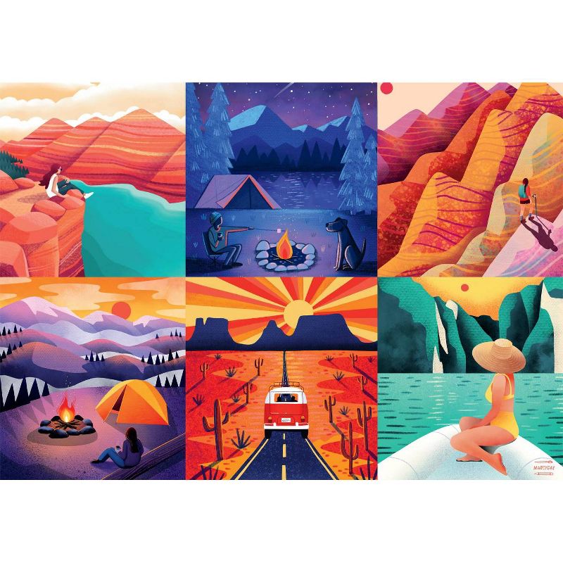 Buffalo Games Earth Pix:  Places You Will Go Jigsaw Puzzle - 500pc