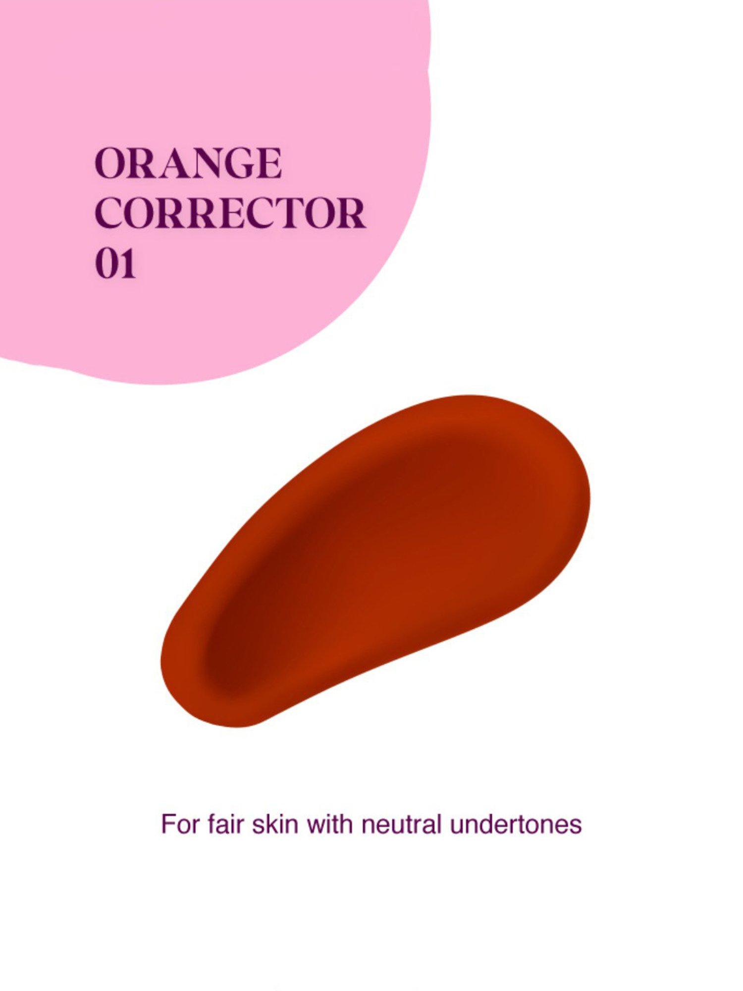 Typsy Beauty Hangover Proof Full Coverage Concealer Orange Corrector 01 - 5.8 gm