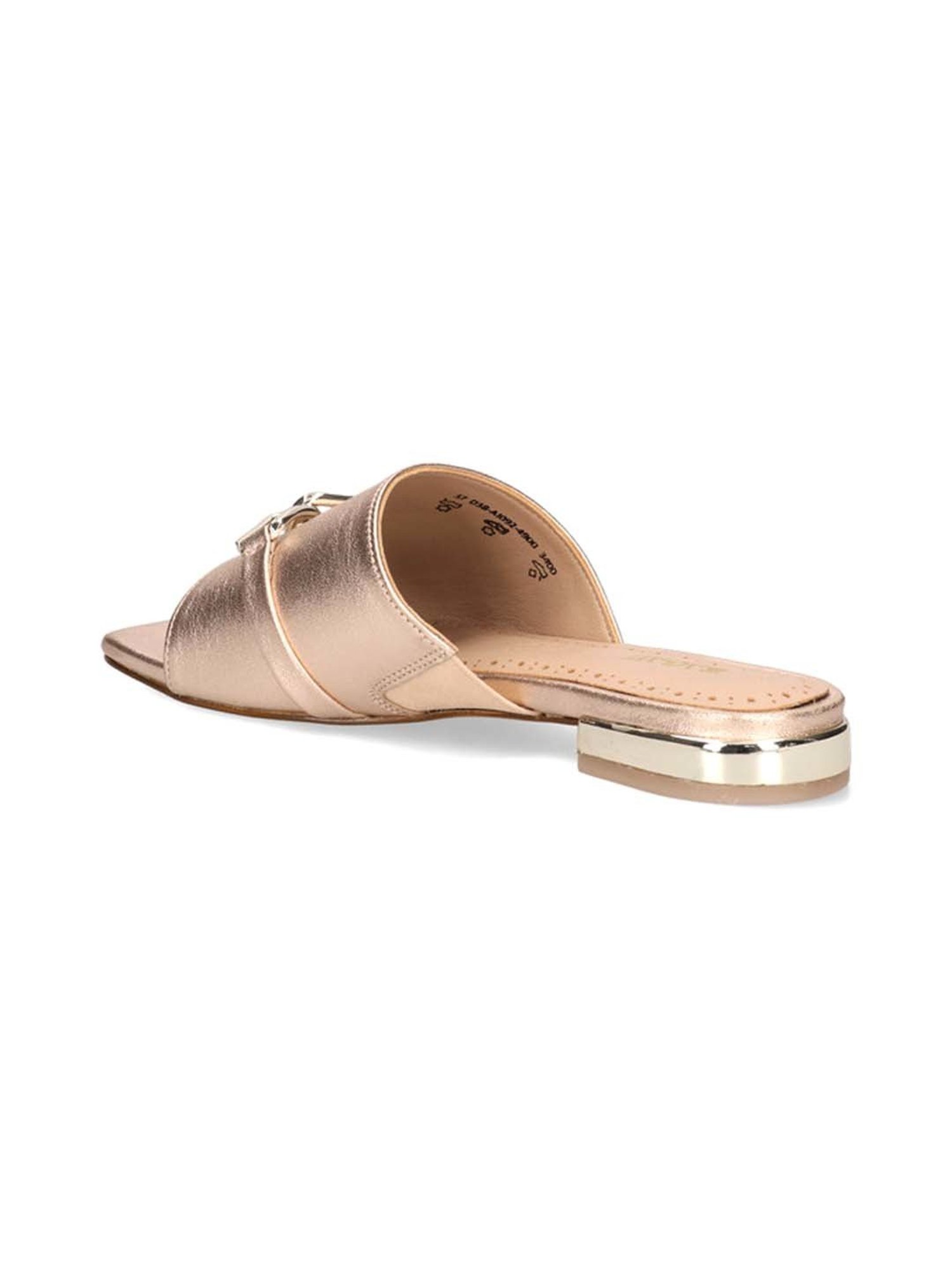 BAGATT Women's Glaze Rose Gold Casual Sandals