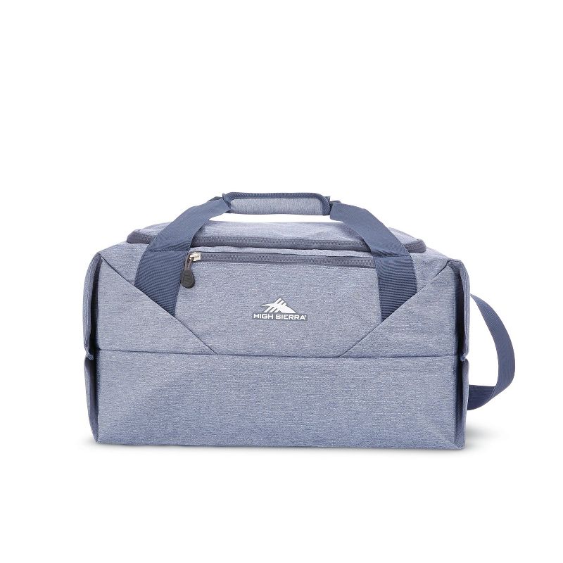 High Sierra 50L Packable Duffel Bag - Black/Blue