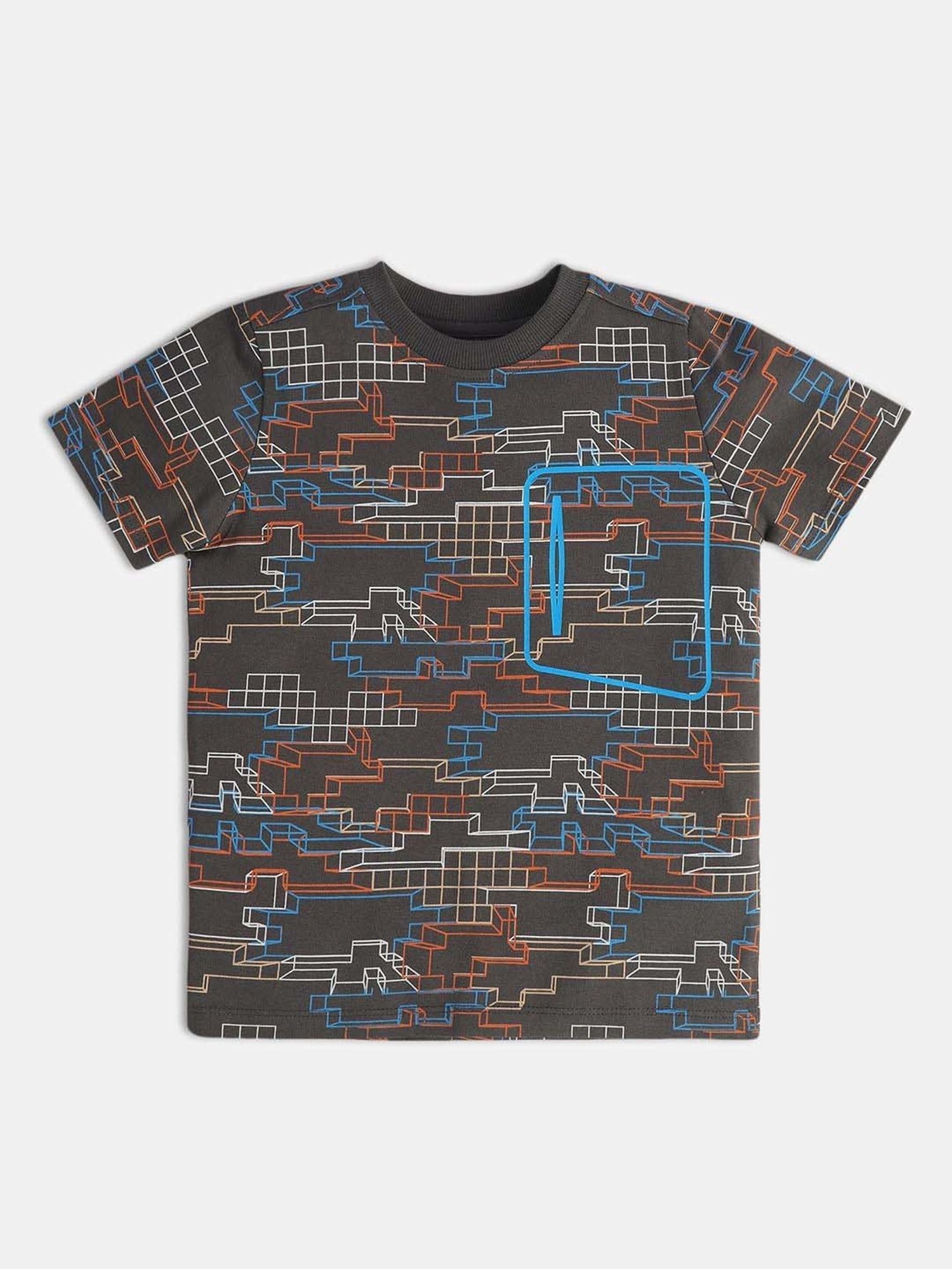 Nite Flite Boys Navy & Grey Born to Play Cricket Pyjama Set