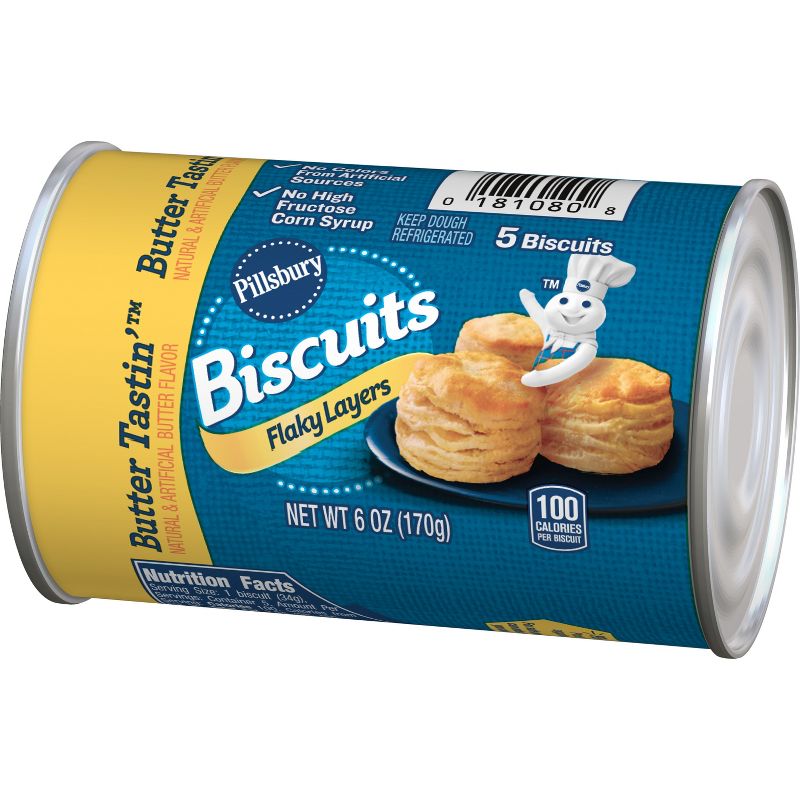 Pillsbury Grands! Jr. Golden Layers Butter Tastin' - 6oz/5ct
