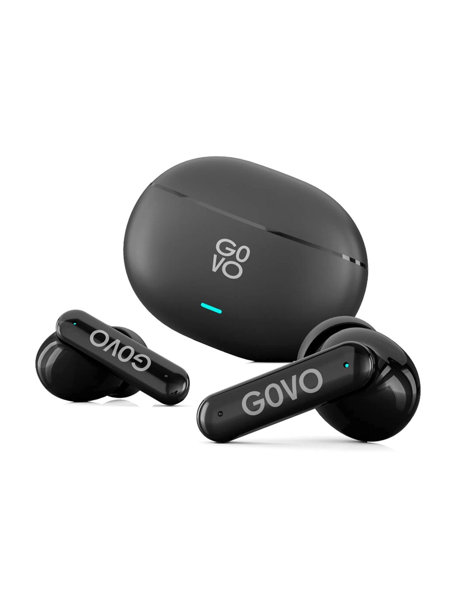 GOVO GoBuds 445 In Ear BT Earbuds with ENC & 72H Battery Life (Black, True Wireless)