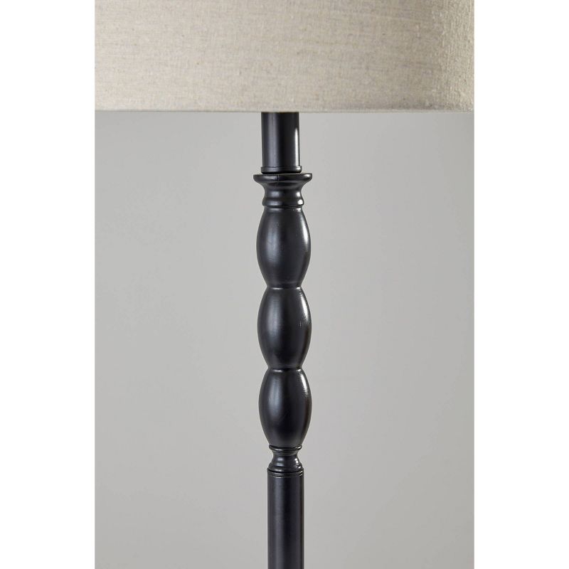 Franklin Iron Works Gentry Oil-Rubbed Bronze Downbridge Arc Floor Lamp