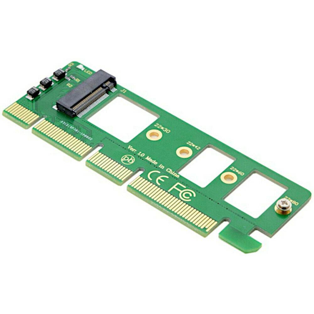 M.2 NGFF M-Key to Desktop PCIe x4 NVMe SSD Adapter Card 2242 2260 2280 M2 Drive