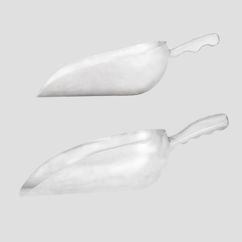 Creole Feast Utility 2pc Cast Aluminum Food Scoop