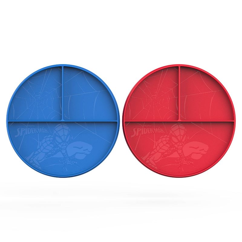 Nuby Sectioned Silicone Feeding Mat - Blue