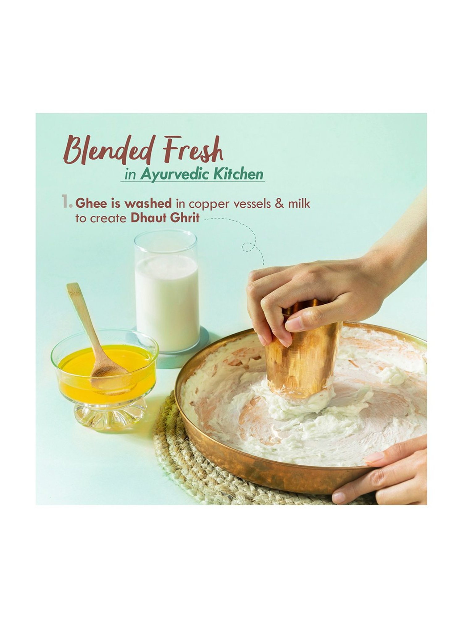 Nat Habit Flax Bakuchi Vit-EC Omega Fresh Whipped All-Day Malai Face Moisturiser - 30 gm