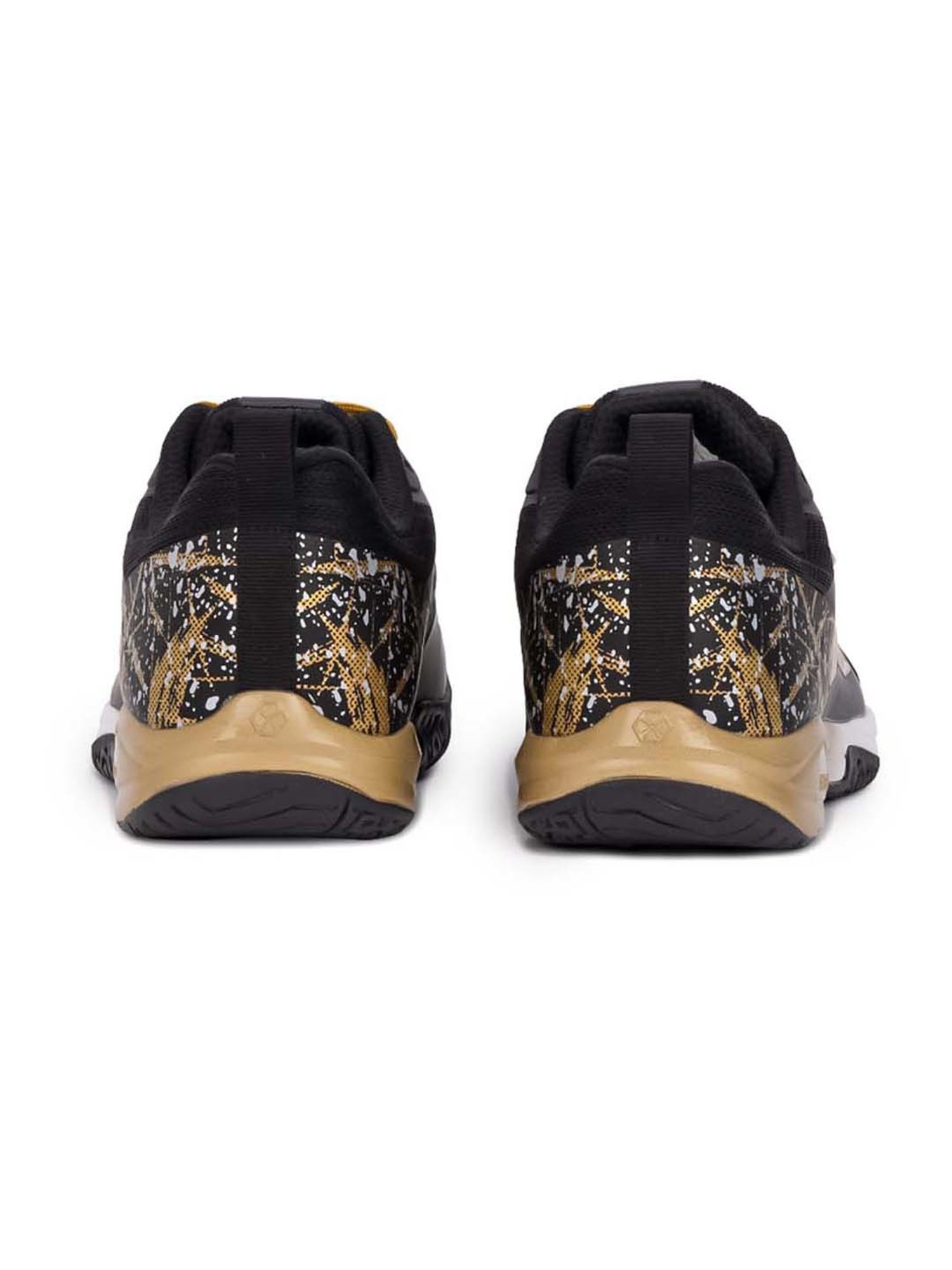 Hundred Men's Beast Max Black Indoor Court Shoes