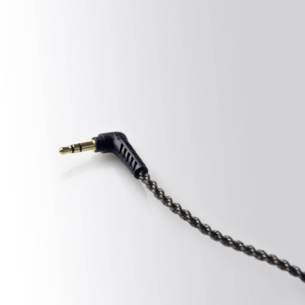 MMCX HIGH-FIDELITY SILVER-PLATED OFC REPLACEMENT STEREO AUDIO CABLE FOR PINNACLE P1 IN-EAR HEADPHONES