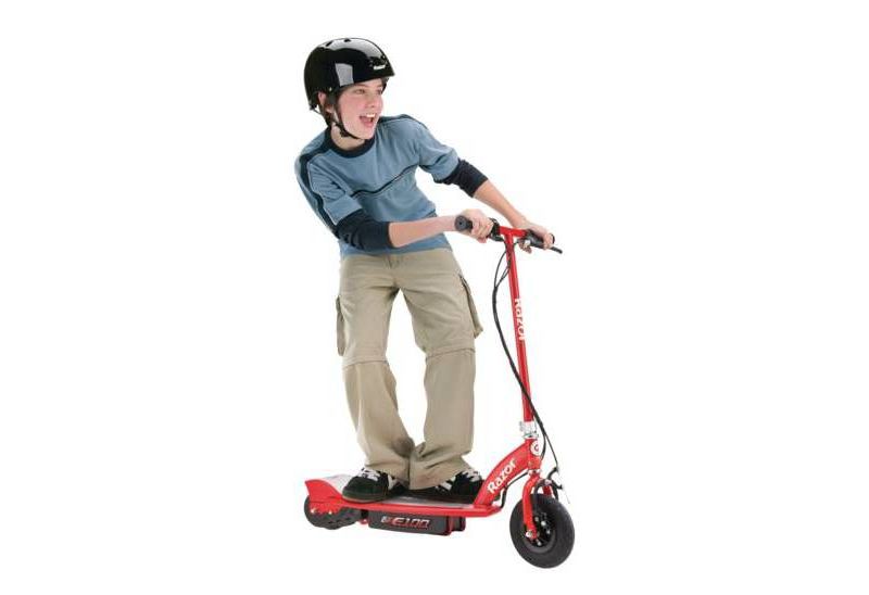 Razor E100 Electric Scooter - Red