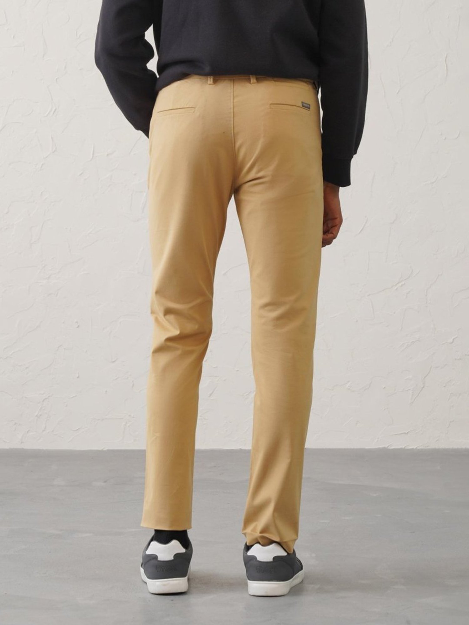 MinusOne Camel Regular Fit Chinos