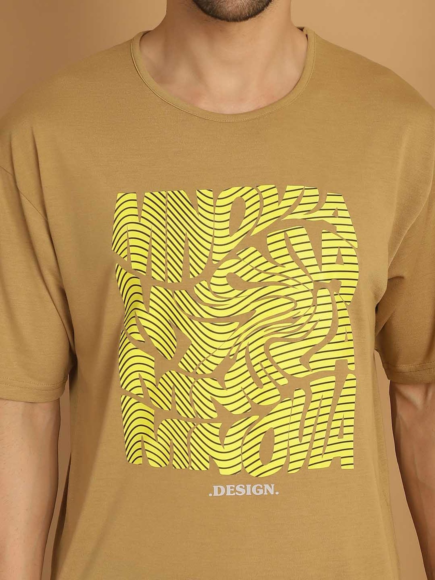 Vimal Jonney Multicolor Regular Fit Printed Crew T-Shirt - Pack of 3