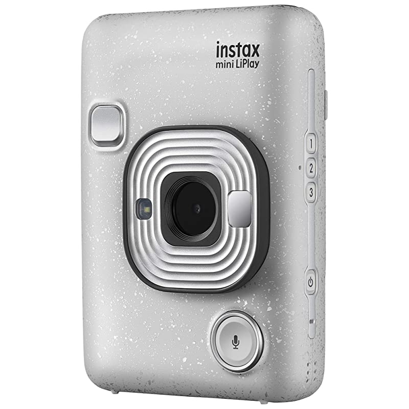 Instax Mini Liplay Hybrid Instant Camera - Stone White