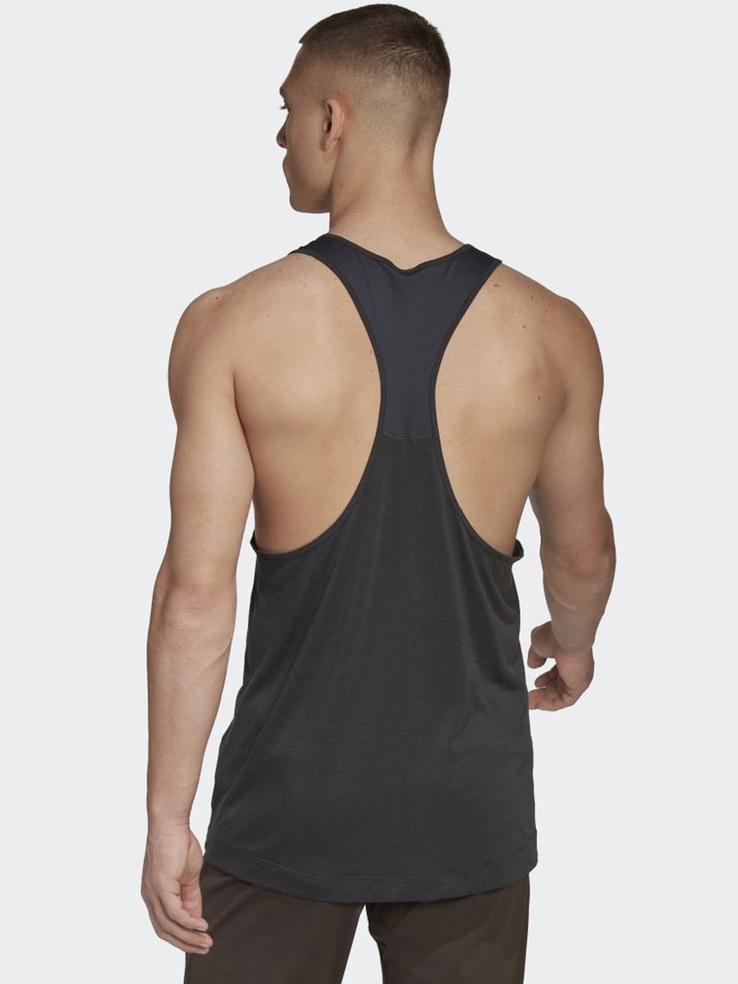 Adidas Black Slim Fit T-Shirt