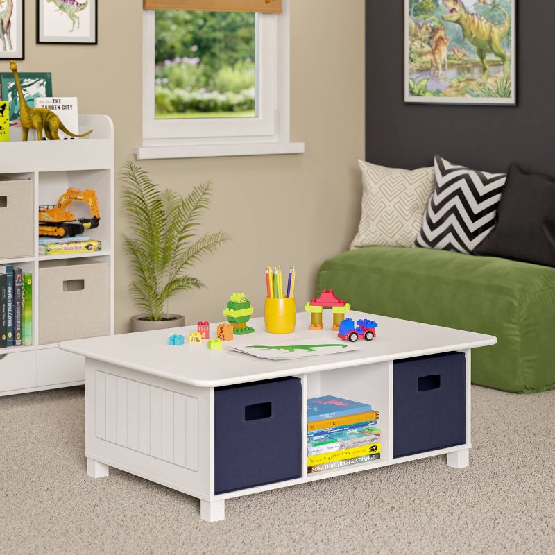 Kids' 6 Cubby Storage Activity Table - RiverRidge