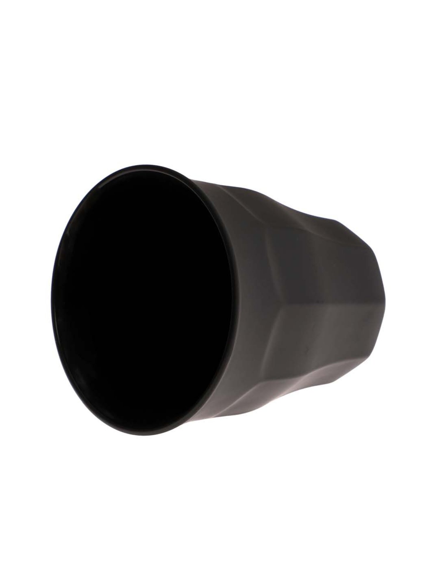 Duralex 'Picardie' Black Glass 24 cm Tumbler (0.25 L) - Set of 6