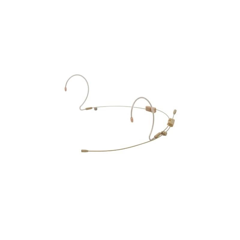 HS-12 Dual Ear EarSet Headworn Microphone with two cables