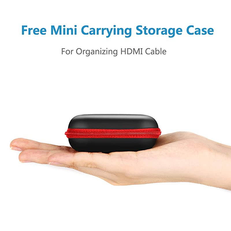 Thin HDMI Cable 6FT Hyper Super Flexible Slim 4K HDMI Cable Worlds Thinnest HDMI Cord High Speed Supports 4K 2K1080P 3D Ethernet ARC HDR for Nintendo SwitchPS4XboxHDTVPC