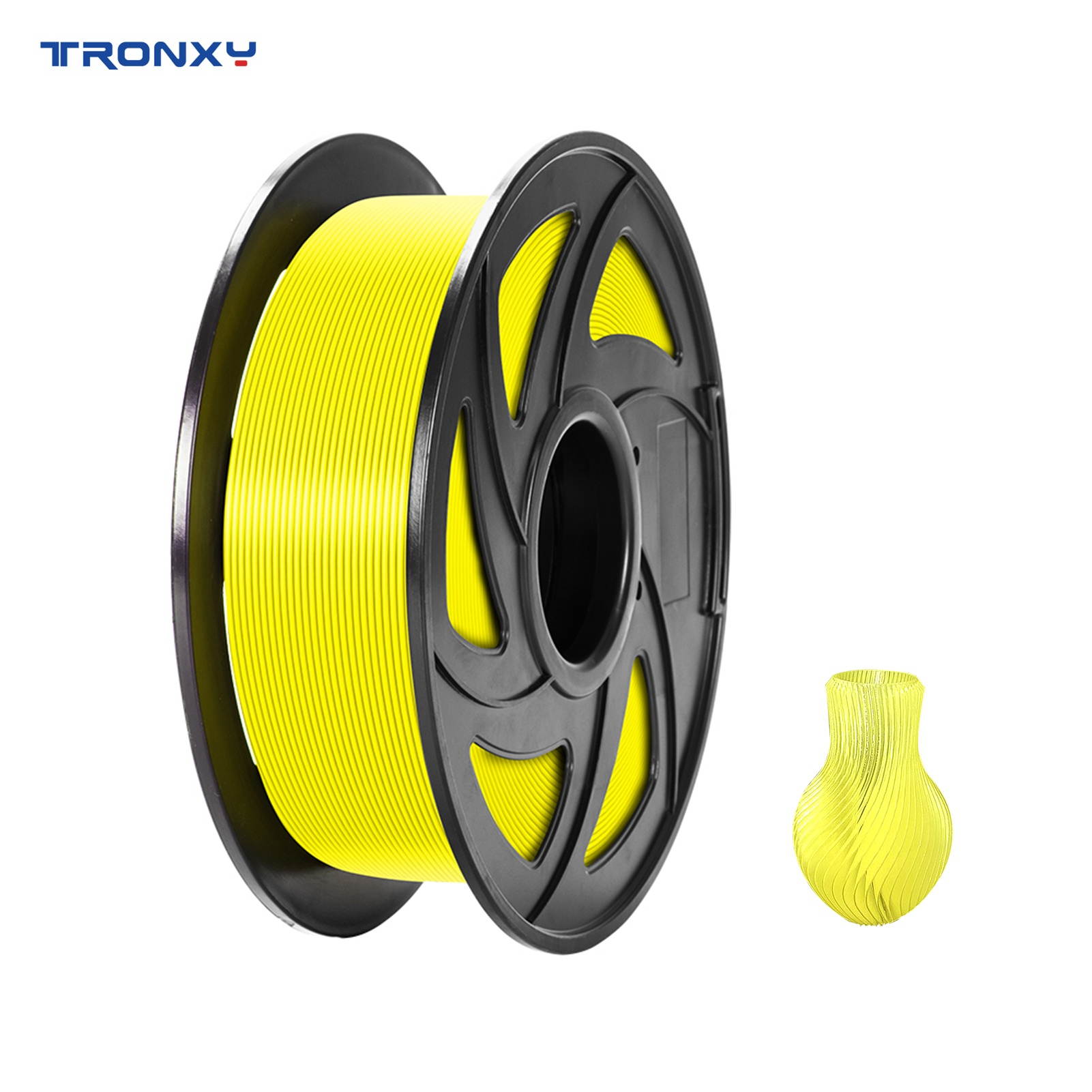 TRONXY PLA 3D Printer Filament 1.75mm Dimensional Accuracy +/- 0.05mm 1kg(2.2lbs) Spool, Blue