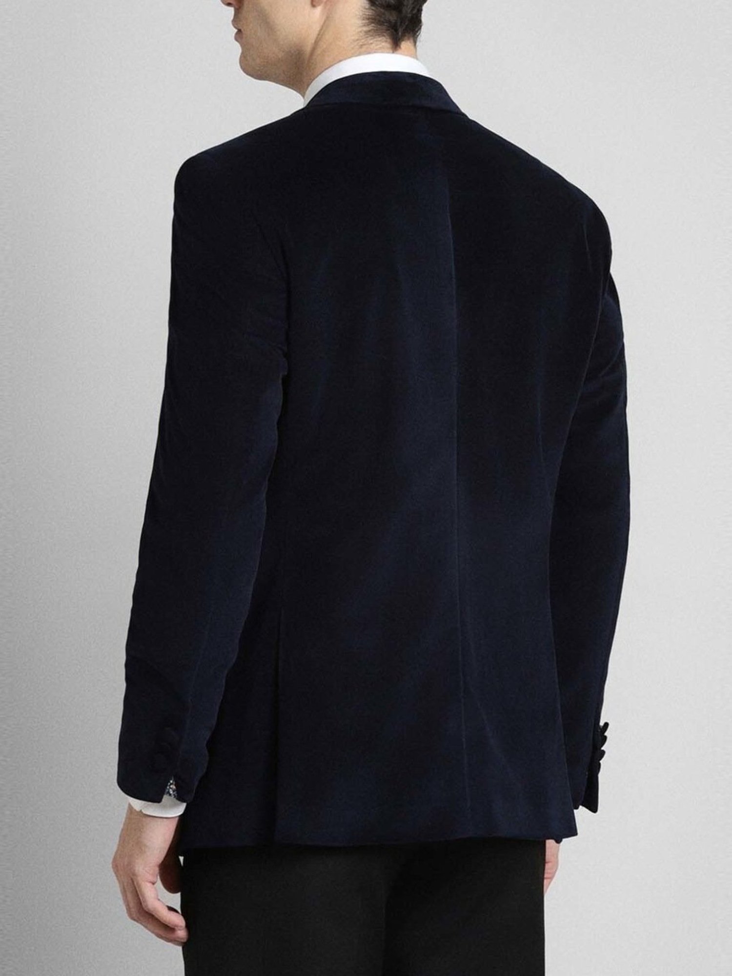 Simon Carter London Navy Regular Fit Blazer