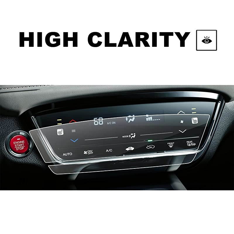 20162018 HRV EX EXL 7 Inch 2 PCS Air Conditioning Display PET Screen Protector High Clarity Filters UV Anti Scratch