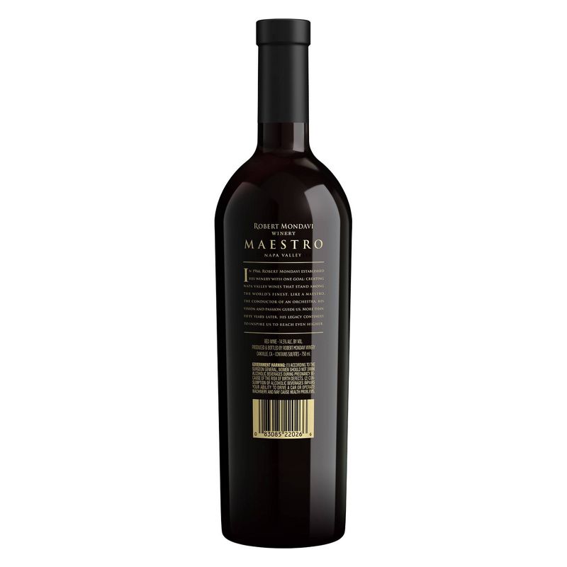Robert Mondavi Maestro Red Blend Wine - 750ml Bottle