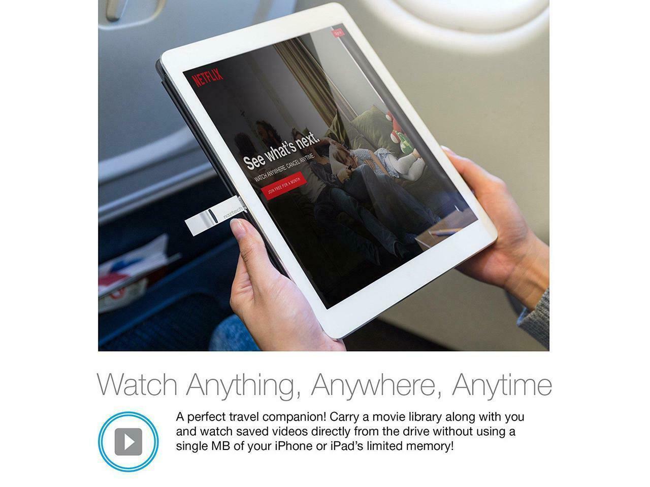 Naztech 14208  Xtra Drive Mini MFi Lightning - Silver