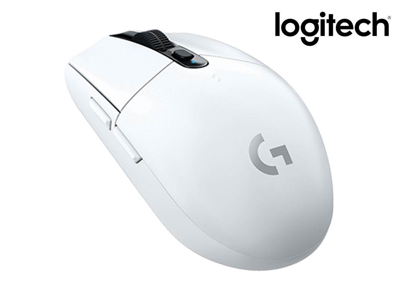Logitech G304 Lightspeed Wireless Gaming Mouse 6 Programmable Keys 12000DPI Support USB Interface Windows/Mac OS- Black