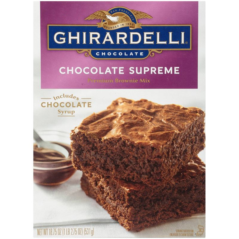 Ghirardelli Chocolate Supreme Brownie Mix - 18.75oz