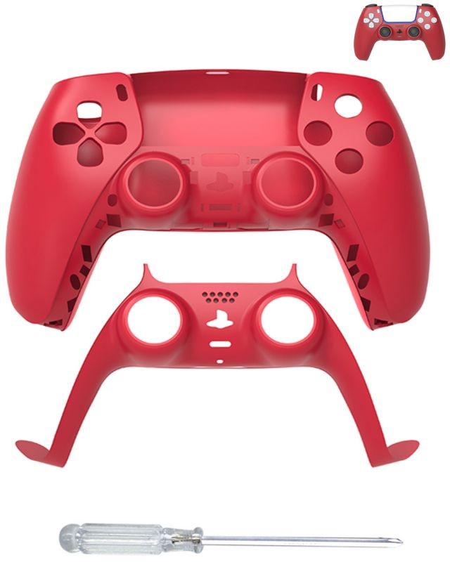 PS5 Controller Replacement Shells,  Custom DIY Faceplate Replacement Controller Housing Shell Case Set, PS5 Skin Wrap Cover Color Decoration Accessories for Sony Playstation 5 Dualsense