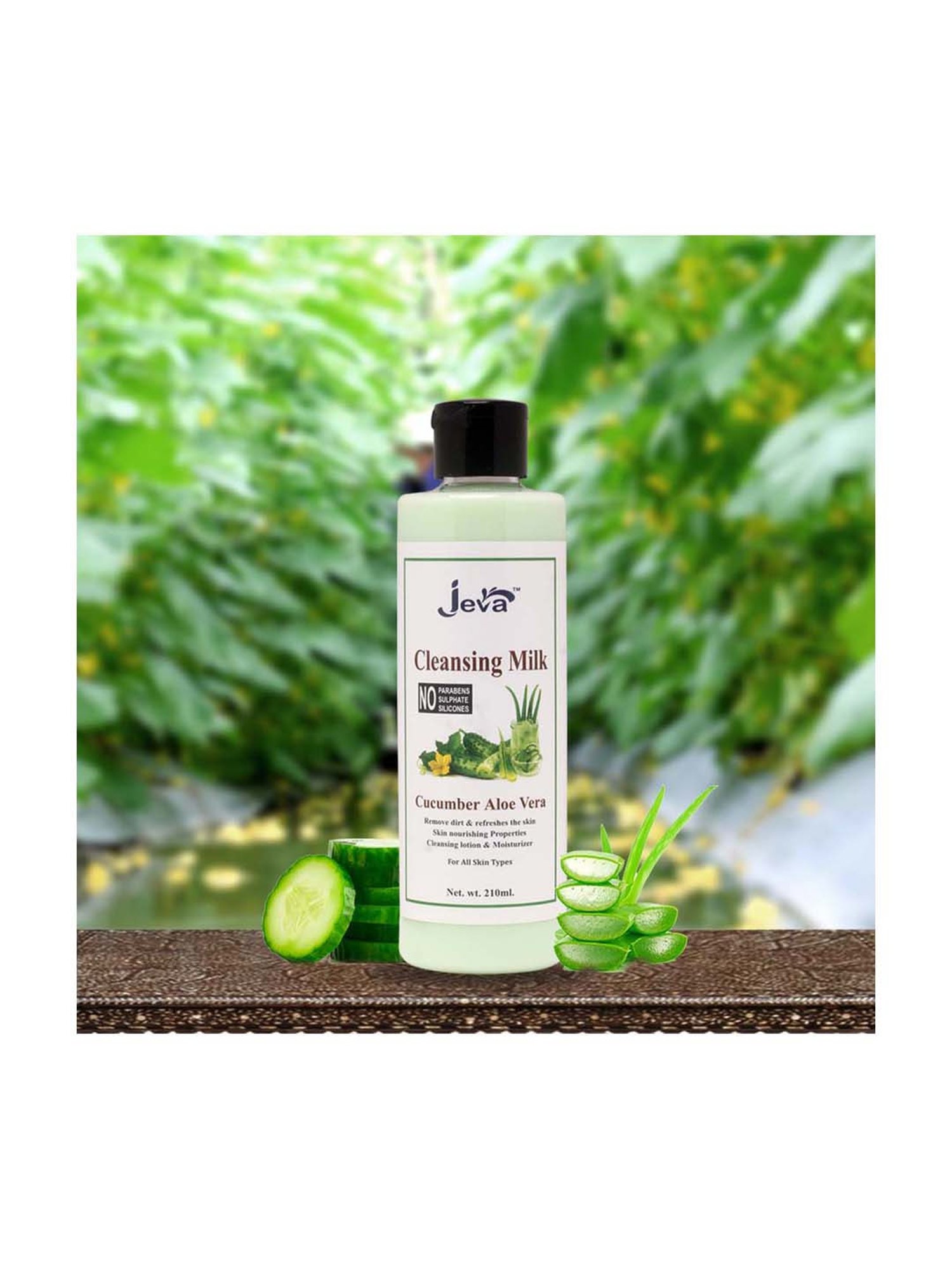 Cucumber Aloevera Cleasing Milk - 210 ml