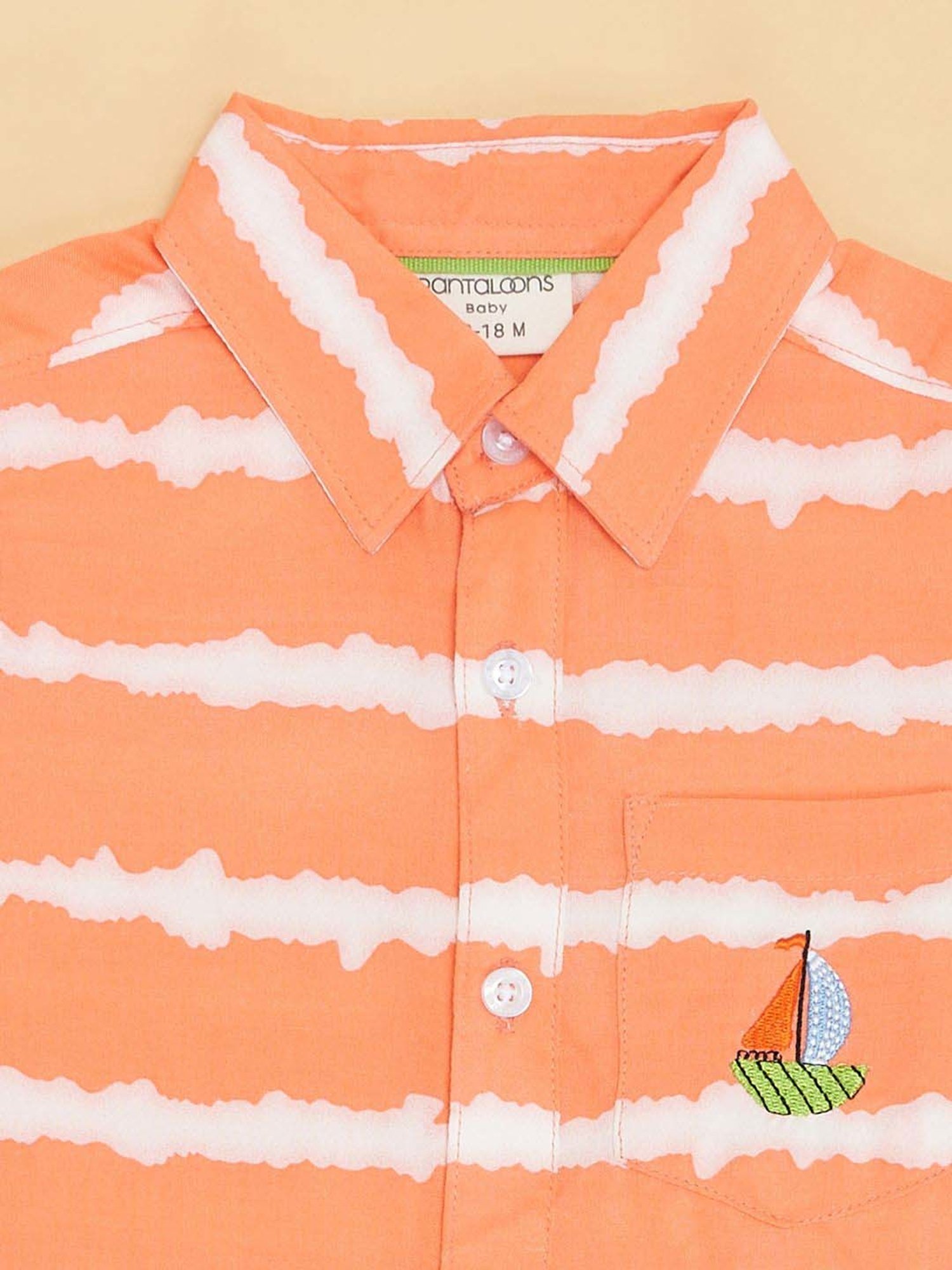 Pantaloons Baby Kids Desert Flower Printed Shirt