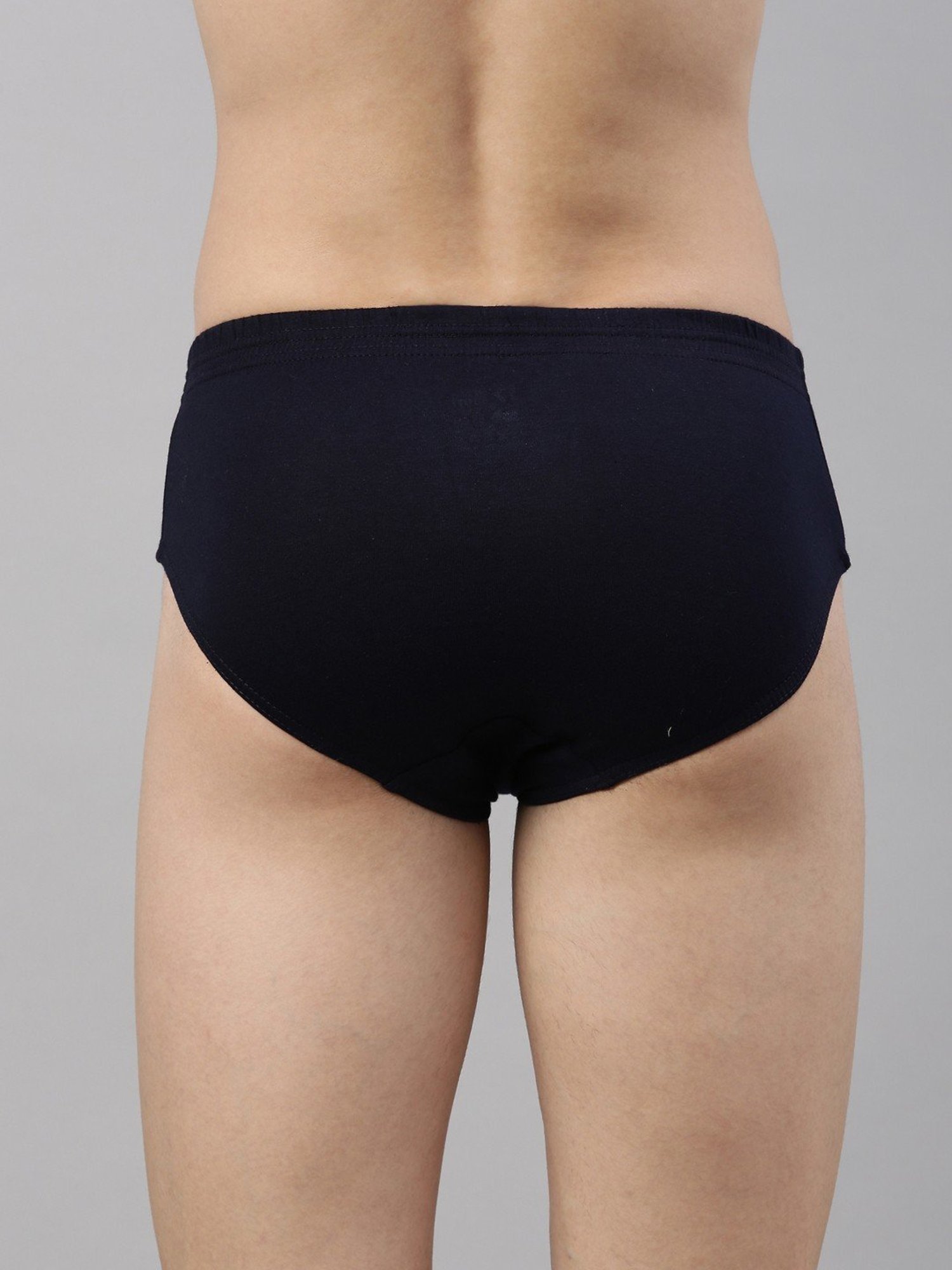 Dixcy Scott Originals Navy Cotton Regular Fit Brief
