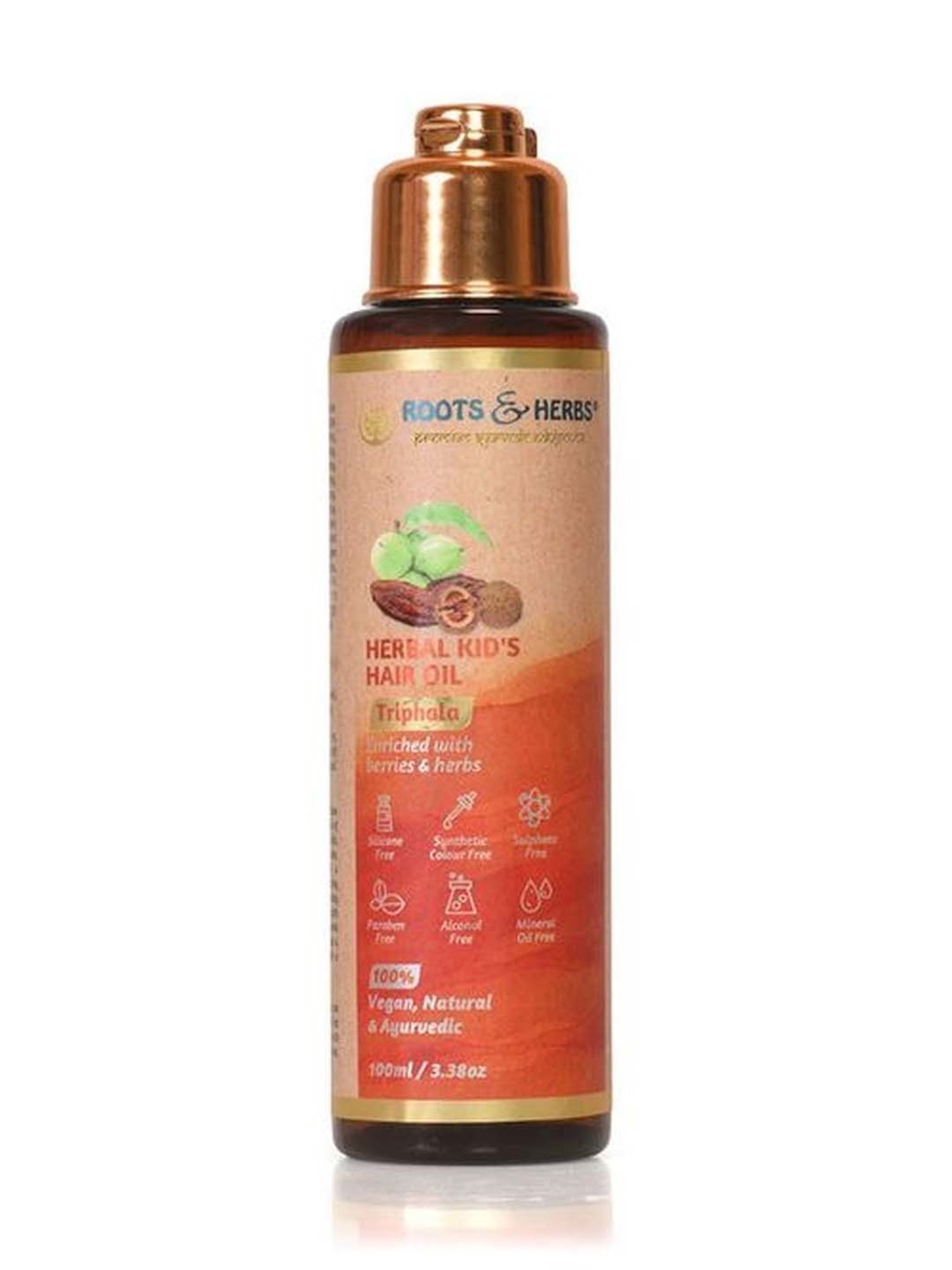 ROOTS AND HERBS Triphala Nourishing Kid's Hair Tailam - 100 ml