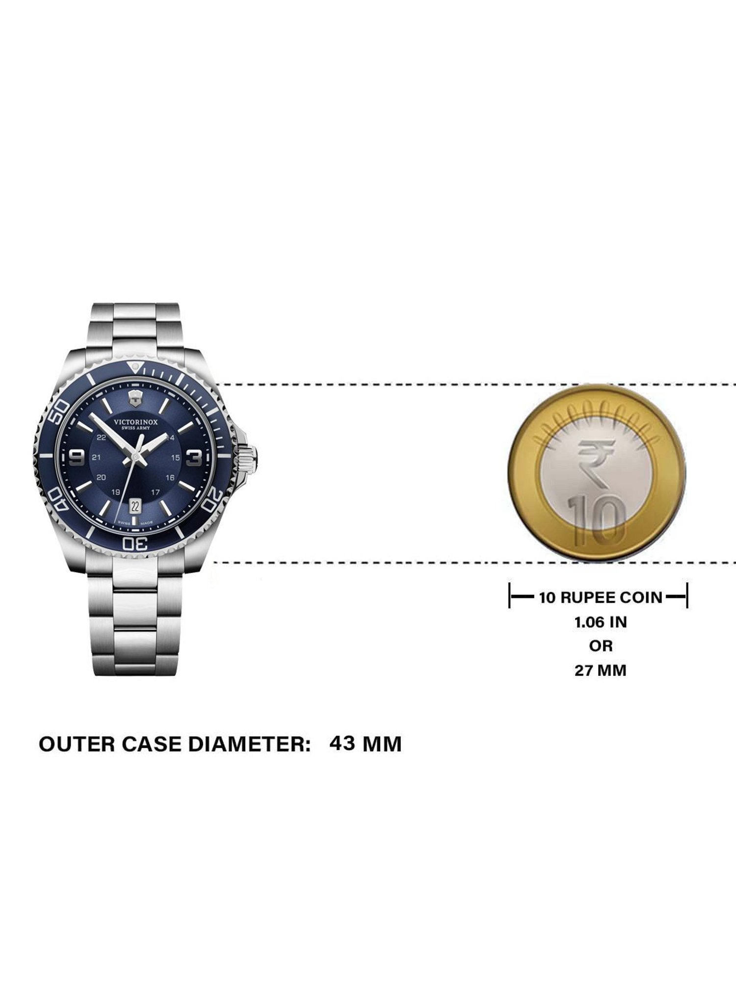 VICTORINOX V242007 Maverick Analog Watch for Men