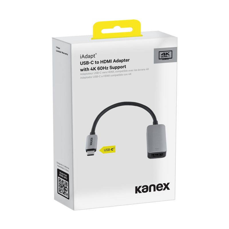 Kanex KU31CHD4K USB-C to HDMI Adapter
