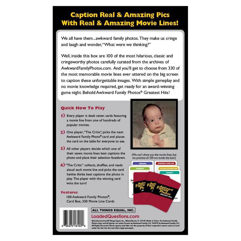 Awkward Family Photos Greatest Hits Game
