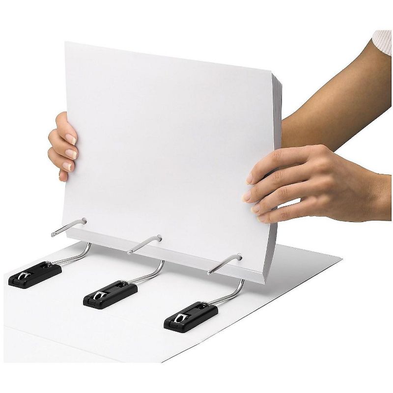 Ideastream Find It Snap-N-Store 5" 3-Ring View Binder White (SNS01705) 652108