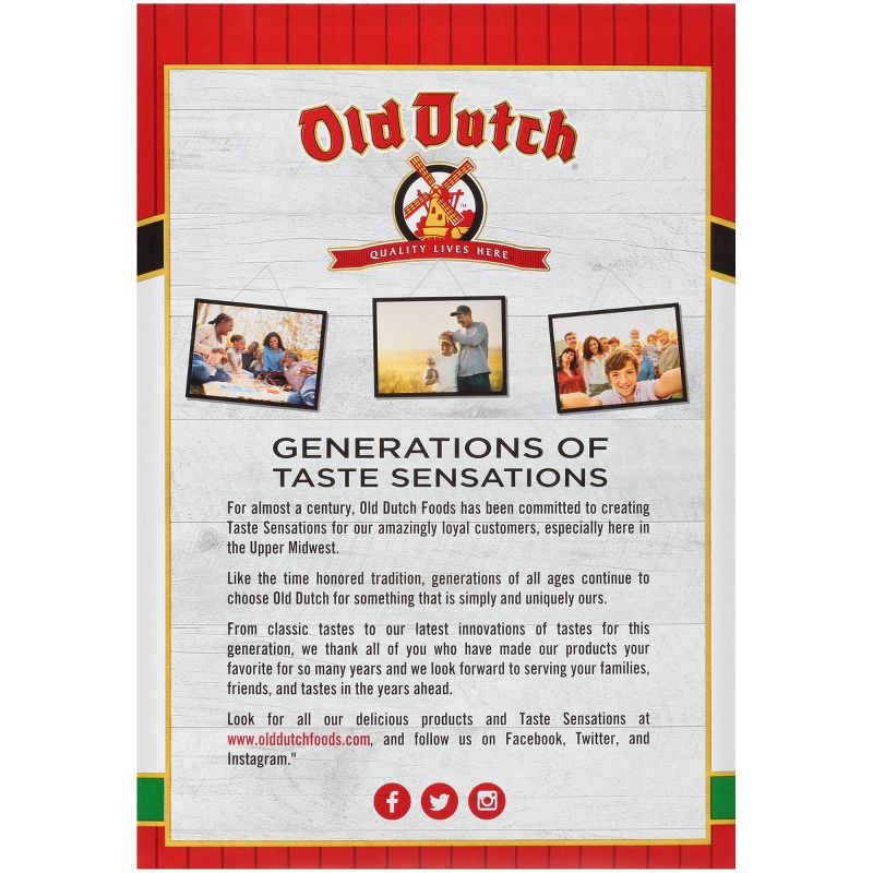 Old Dutch Triple Pack Original Potato Chips - 3ct