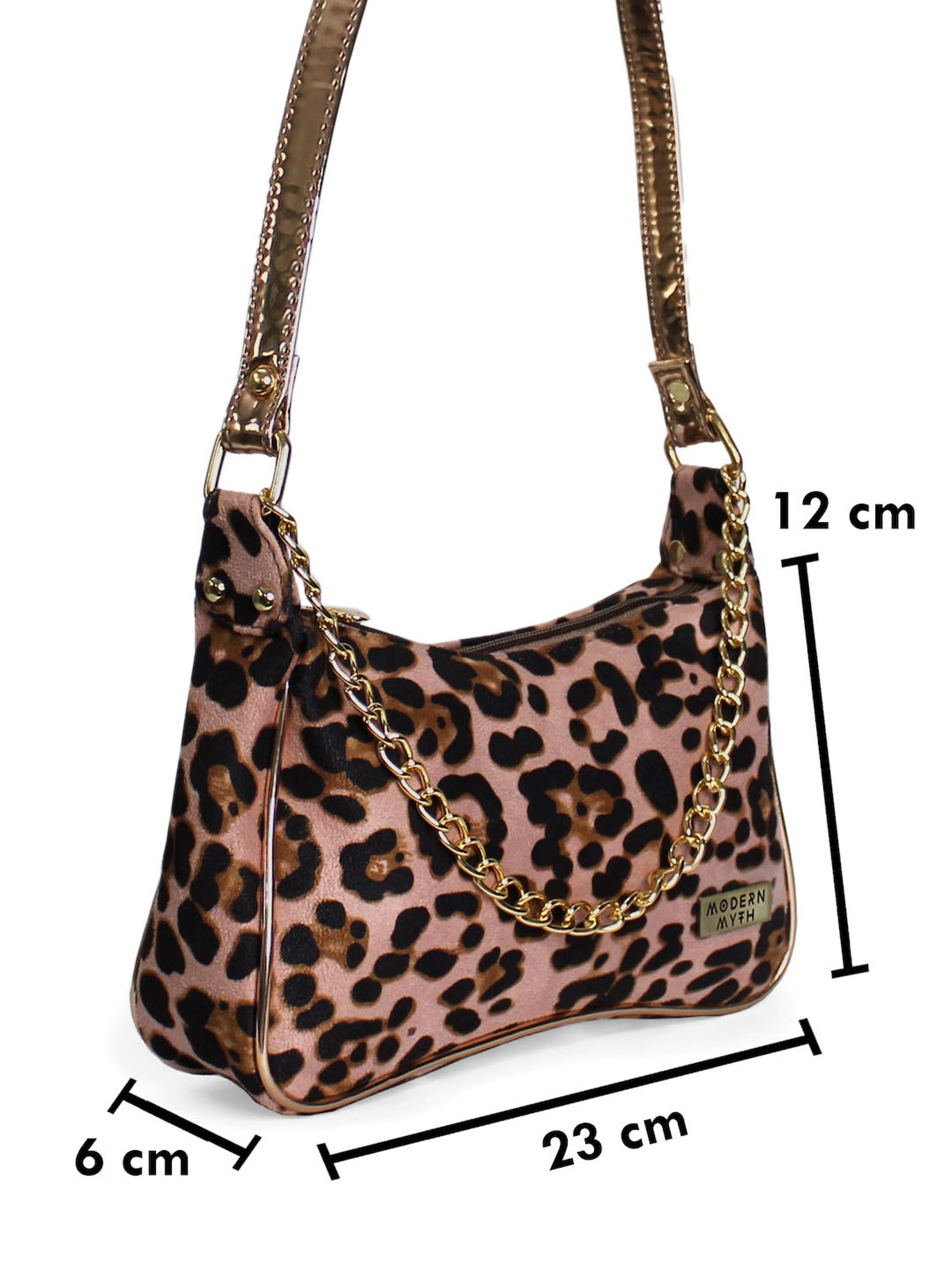 Modern Myth Multicolor Animal Effect Medium Shoulder Bag