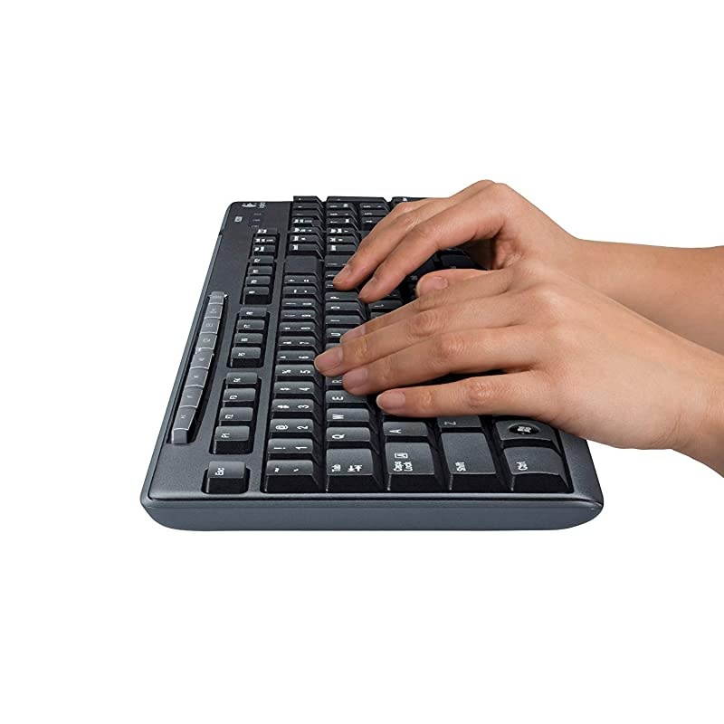 Media Combo MK200 Full-Size Keyboard and High-Definition Optical Mouse