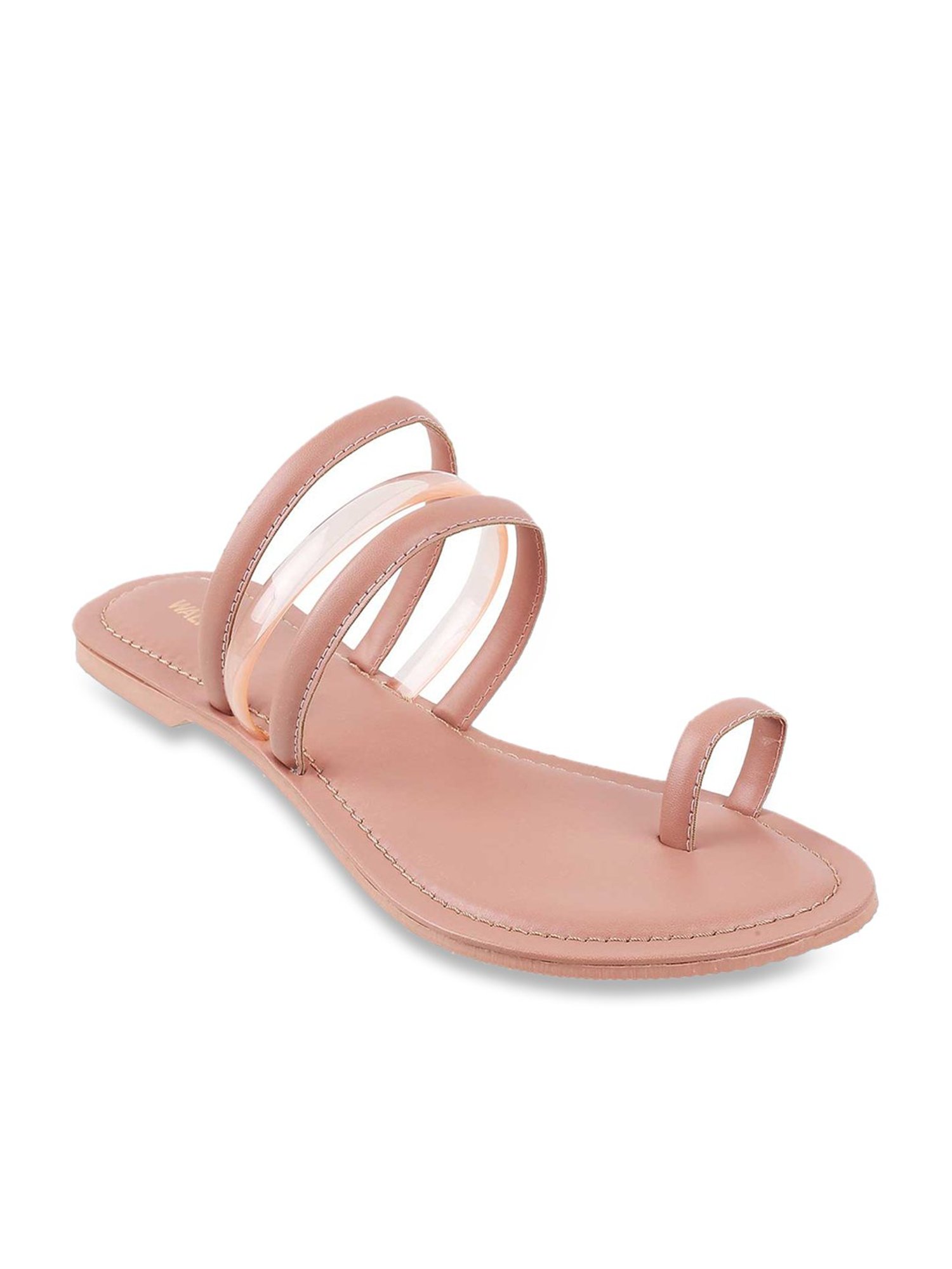 Walkway Women's Peach Toe Ring Sandals