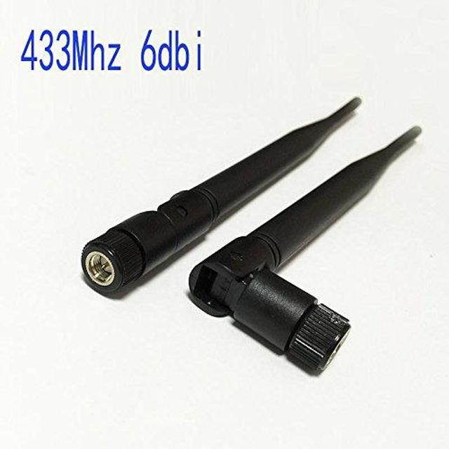 1PC 433Mhz 6dbi Omni Antenna SMA Male 19cm GSM Aerial rotatable